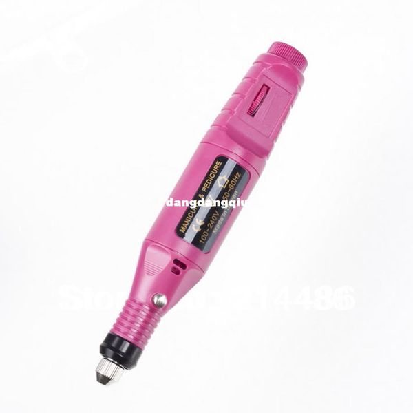 

wholesale-1set pen shape electric pedicure nail drill machine art salon manicure file polish tool+6 file bit acrylic wholesale407