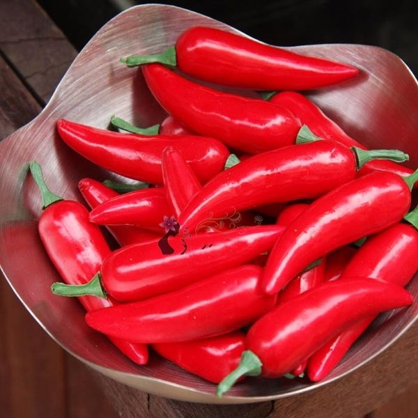 Artificial Simulation Red Pepper Plastic Chili Artificial