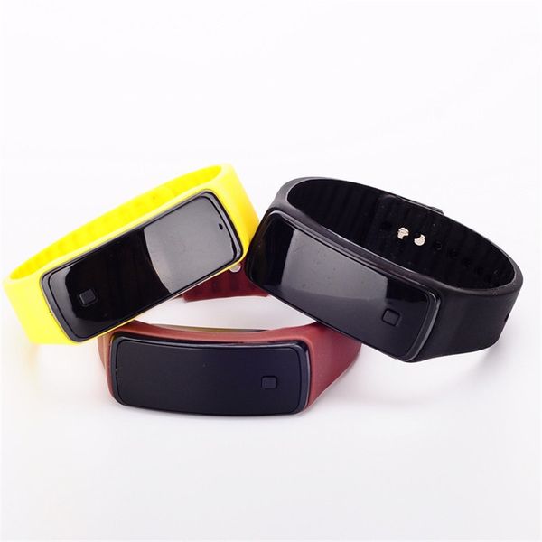 

Fashion Sport LED Watches Candy Color Silicone Rubber Touch Screen Digital Watches Bracelet Wristwatch
