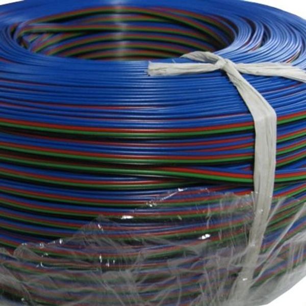 

100m/lot 4pin cable led accessaries use for 5050/3528 rgb led strip connect cable rgb 4pin connecting cable wire
