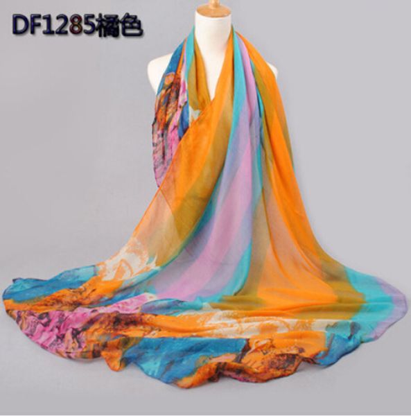 

wholesale-cotton and bali yarn scarf 2015 female summer and autumn all-match scarf long design air conditioning cape silk scarves shawl, Blue;gray