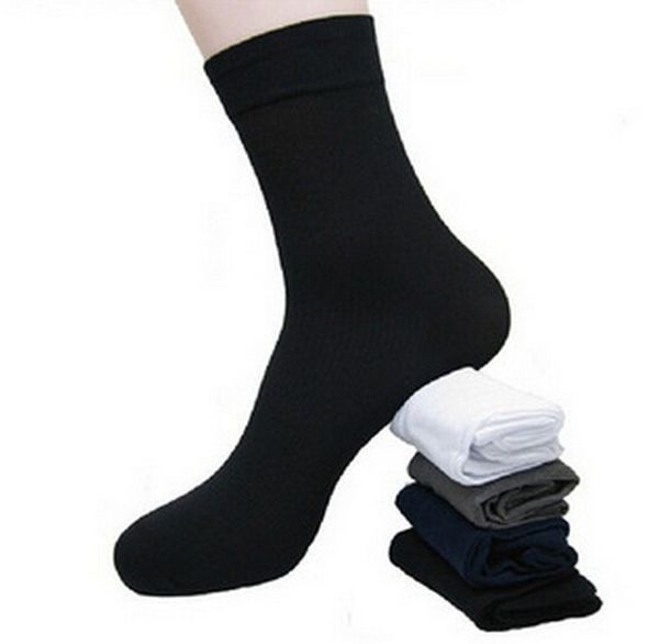 

wholesale-new arrival sock classic business men's bamboo fiber socks men socks summer gym breathable socks 10pairs/lot, Black