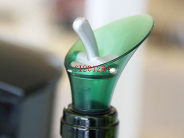

red wine aerator plug cap bottle pour pourer shutoff silicone seal ser ,500pcs/lot