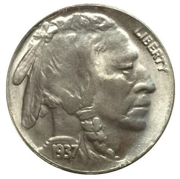 

1937-D 3-НОГИ БУЙВОЛА НИКЕЛЬ МОНЕТА КОПИЯ БЕСПЛАТНАЯ ДОСТАВКА