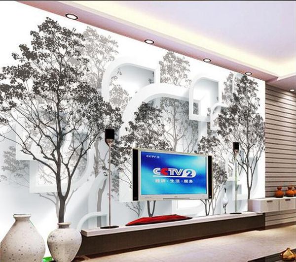 

wallpaper mural wallpaper 3d space tree woods wallpaper mural wall sticker wallpaper papel de parede20151337