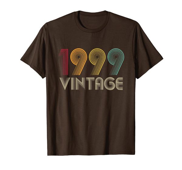 

vintage 1999 tshirt 20th birthday gifts 20 years old t-shirt, White;black