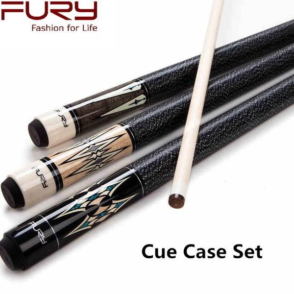 

fury billard cue, model dl, cue tip 11.75mm/12.75mm, 149cm maple shaft billiard pool 1/2 billiards stick, cues