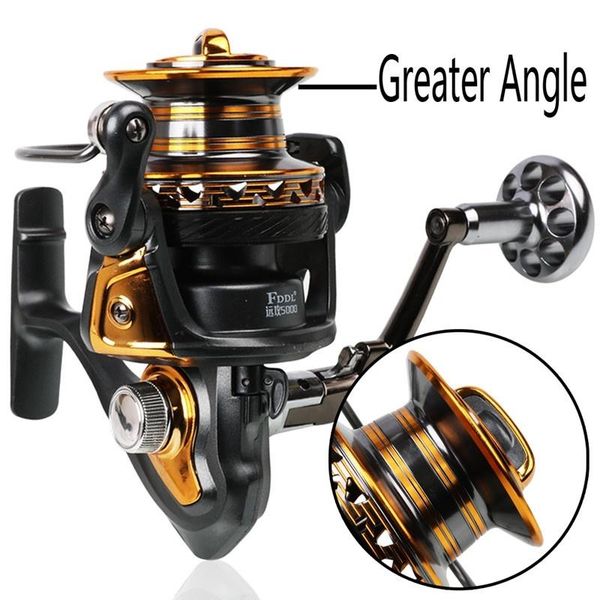

sougayilang big fishing reel 13+1 bb spinning reels metal trolling baitcasting