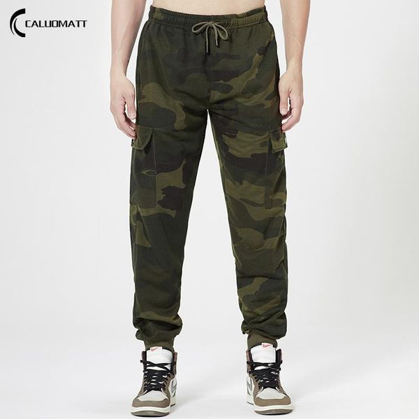 

men's pants fashion military cargo men loose baggy tactical trousers outdoor casual cotton male multi pockets big size, Black