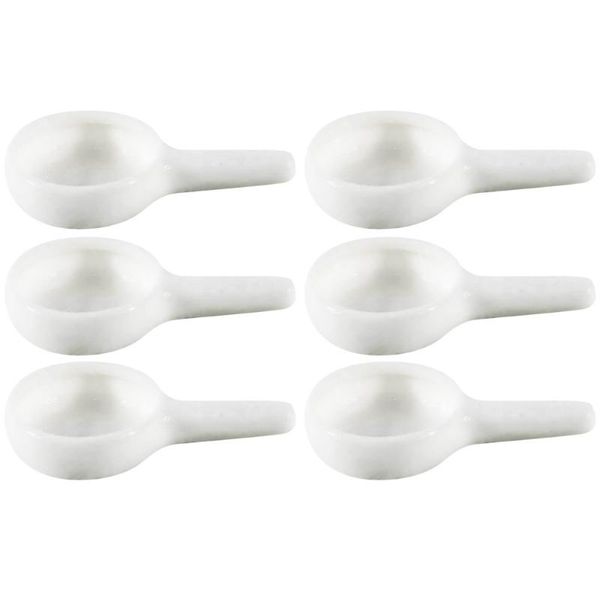 

candle holders 6pcs anti- incense holder ceramic tray small stand with hnadle