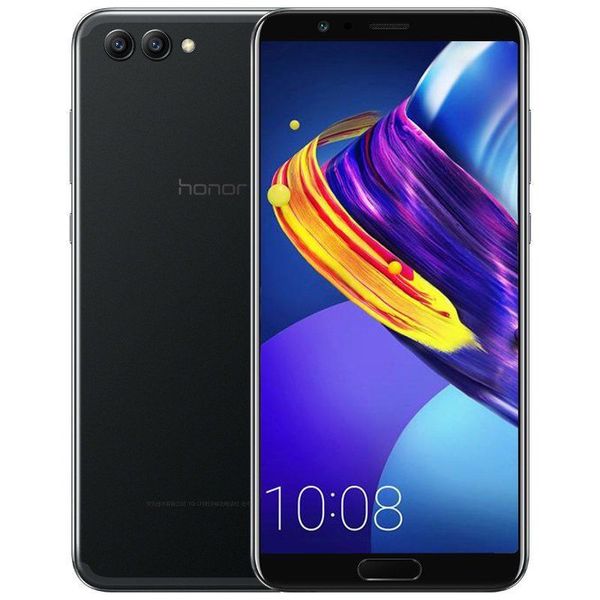 Оригинальные Huawei Honor V10 4G LTE Сотовый телефон 6 ГБ RAM 64GB 128GB ROM KIRIN 970 OCTA CORE Android 5.99 