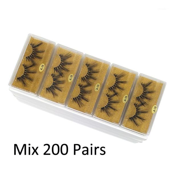 

wholesale 25mm lashes 50/100/200 pairs 25 mm false eyelashes thick strip mink makeup dramatic long in bulk1