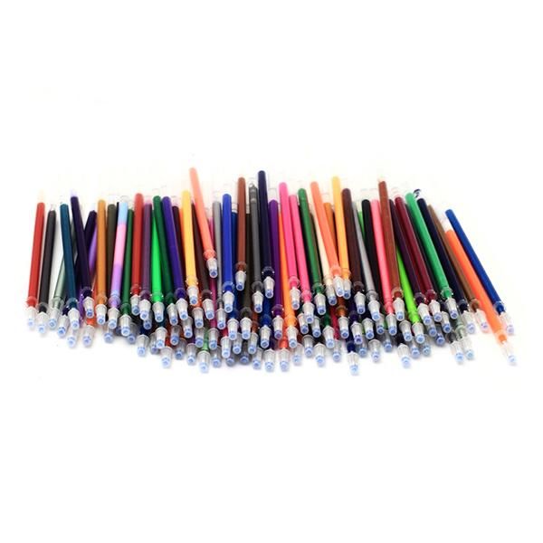 

refills 48 colors gel ink multi colored set paintings pen, Black;red