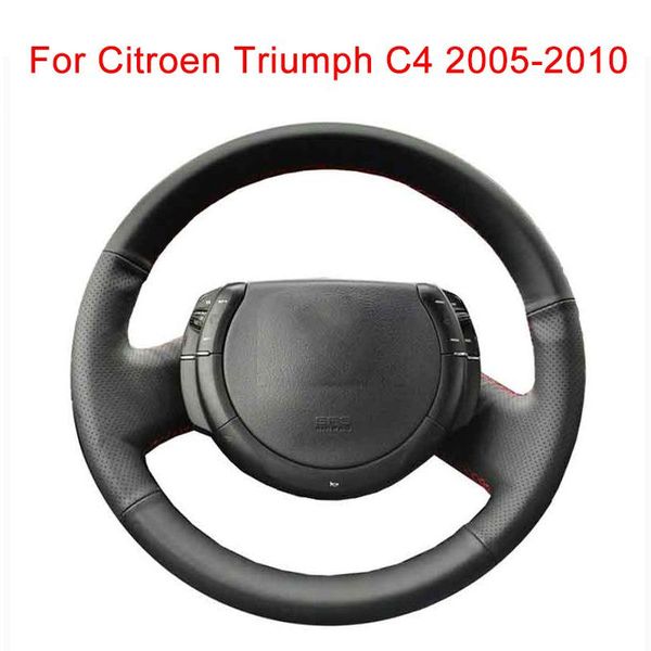 

steering wheel covers customize car cover for c4 2005-2010 leather braid