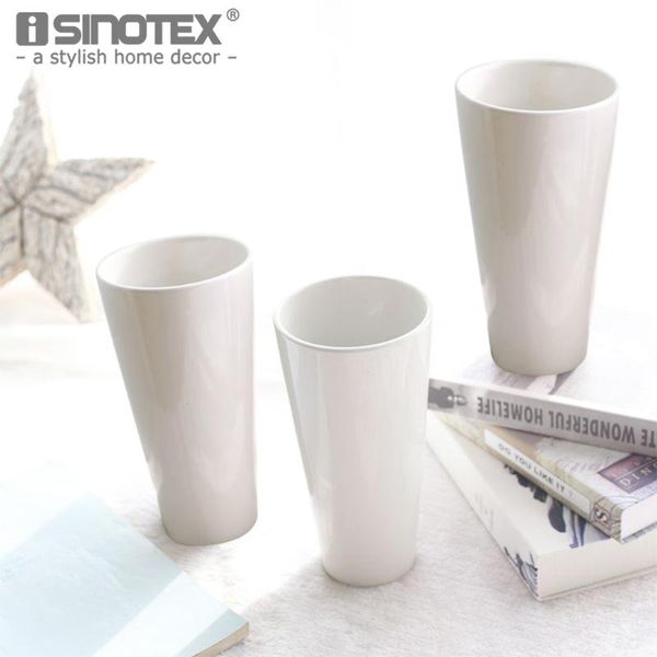 

vases porcelain vintage vase diy planting artificial flower container white home garden decor wedding desk party decoration 1pcs/lot