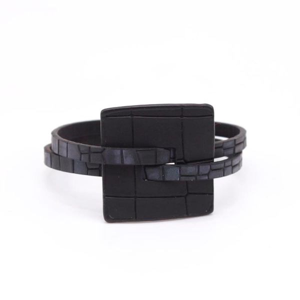 

tennis fashion bracelet for women's leather charms punk style jewelry designer art street things handmade, Golden;silver