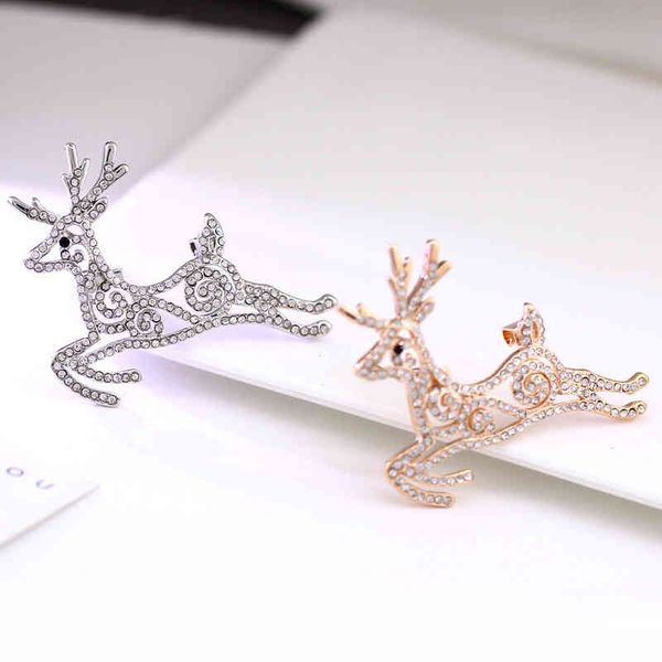 

christmas milu brooch hollowed out auspicious cloud diamond inlaid animal