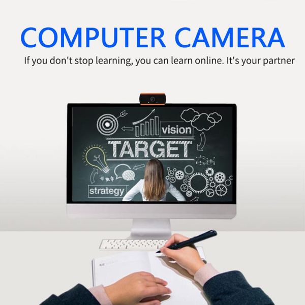 

webcams 1080p hd webcam caring part computer office usb 2mp 30fps web camera supplies for online teaching live broadcasting