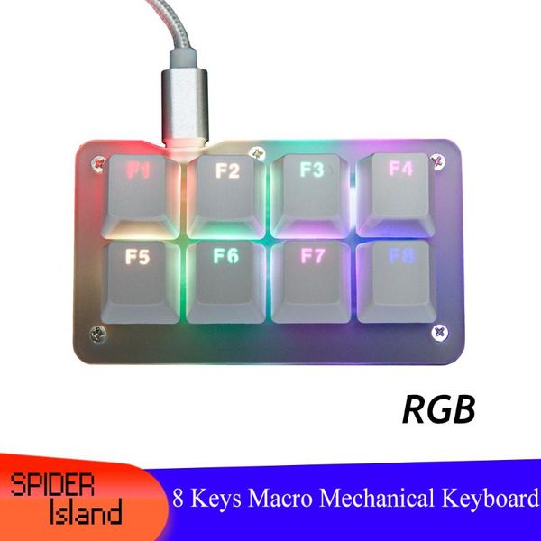 

keyboards mini osu keyboard adjustment rgb led backlit type c outemu/gateron/kaih switches macro function for mac win 7 8