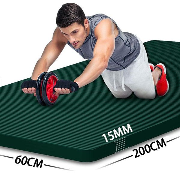 

yoga mats 2meter longer mat super large lengthened men's special fitness pilates exercise healthy