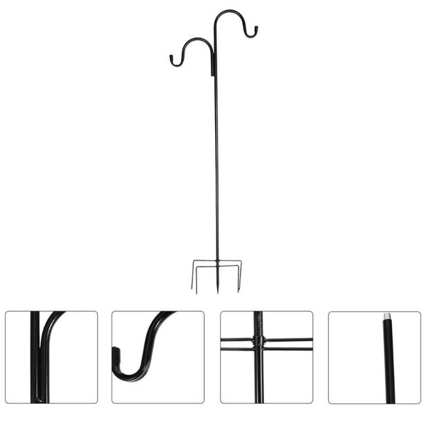 

hooks & rails 2pcs garden lamps hangers yard streetlamp shepherd iron hanging hook