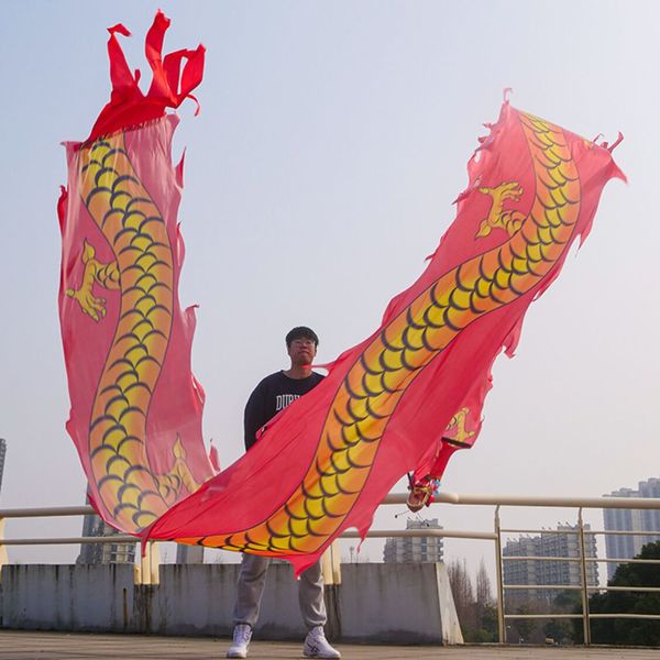 Festival Party Celebration Dragon Ribbon Dance Accessori Cultura tradizionale Stage Performance Puntelli Un regalo di capodanno cinese