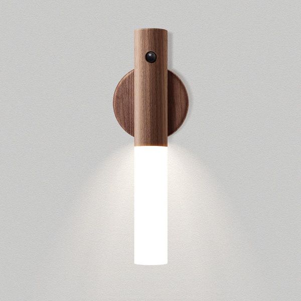 

wall lamp intelligent small night usb charging with storage base body feeling cabinet wardrobe led table