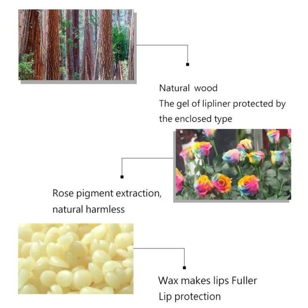 

lip pencils 12 colors/set stylish black color matte stick waterproof lasting liner pencil set beauty makeup cosmetic