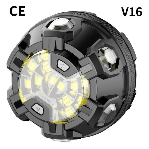 

emergency lights car beacon led sos light help flash strobe lamp roadside traffic safety warning magnetic sign hook breakdown kit auto