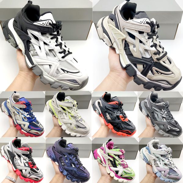 

famous brand designer track 2.0 triple s sports casual shoes comfortable men outdoor basketball platform sneakers women leisure low cut runn, Black
