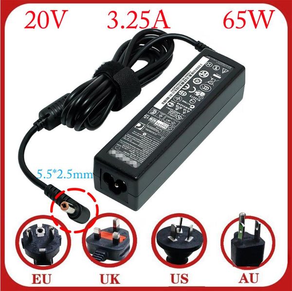 

computer cables & connectors original lapcharger ac adapter power supply for lenovo ideapad z570 z560 g580 z575 z565 b560 20v 3.25a 65w