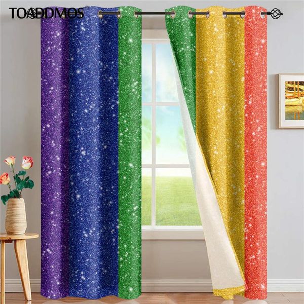 

window decoration curtain colorful design soundproof blackout curtains for bedroom home decor 2021 & drapes