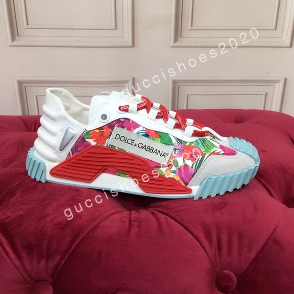 

2021 classic tennis sneakers men casual shoes letters lace up embroidery woman sneaker fashion platform man women canvas shoe size35-41, Black;red