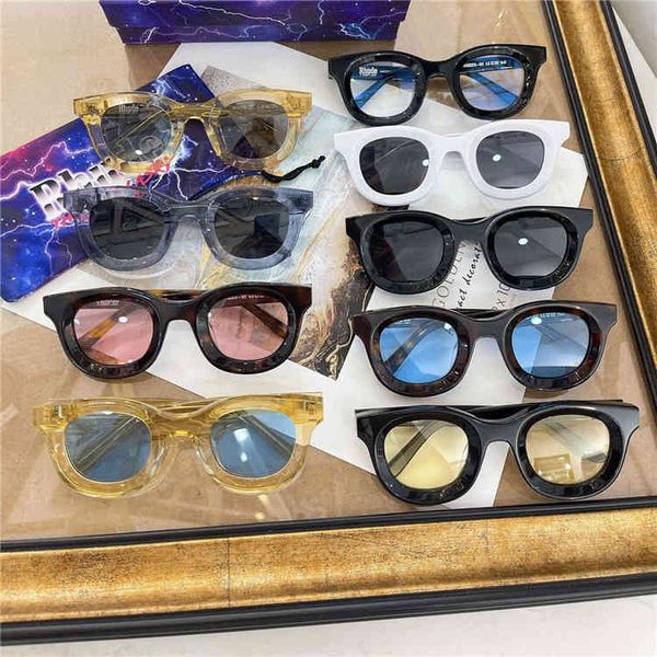 

2022 factory wholesale fashion sunglasses star made of the same plate g0ff, White;black