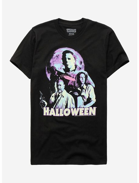 

halloween pastel trio t-shirt, White;black