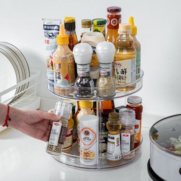 

degrees rotating storage rack turntable coffee sweeteners and spice for home kitchen cupboard hooks & rails