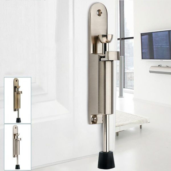 

door catches & closers heavy duty ser zinc alloy soft rubber foot spring loaded easily step-on sers hand spantry sign