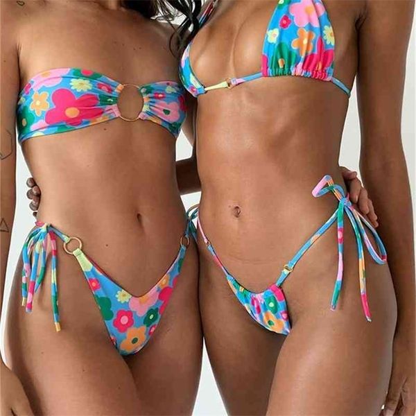 

bikini women swimsuit swimwear thong adjust bathing suit 210624, White;black