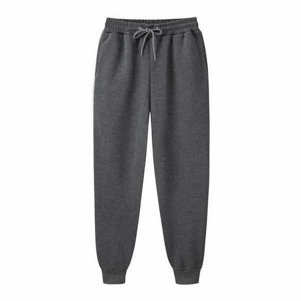 

men's pants 2021 casual solid men sports cotton gray joggers loose sweatpants plus size black trouser pantalon streetwear