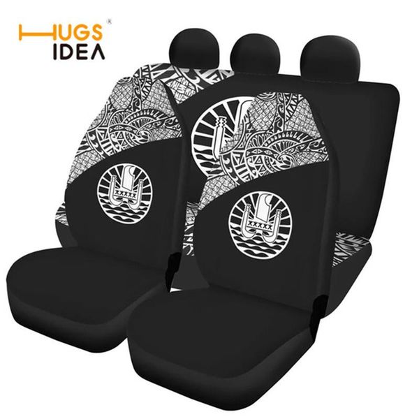 

car seat mat cover tahita polyneisan tribal pattern anti slip auto interior protector case universal fit most suv vehicle chair covers