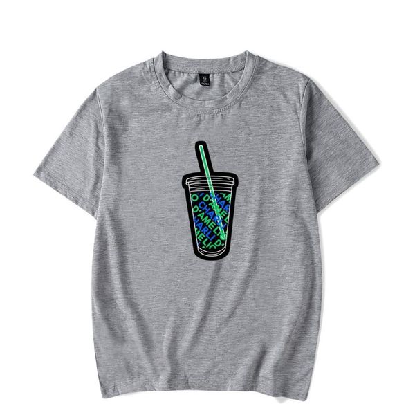 

women's t-shirt bali clothing charli damelio summer oversize gray navy harajuku short sleeve women and men 100% cotton, White