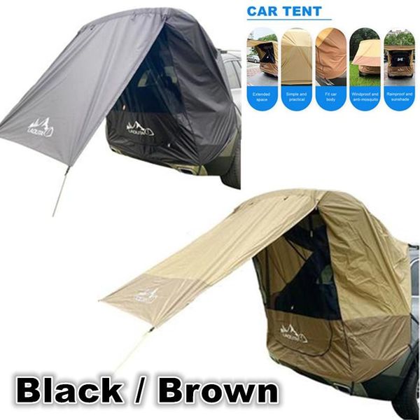 

tents and shelters car trunk tent sunshade rainproof tour barbecue outdoor self-driving camping tail extension