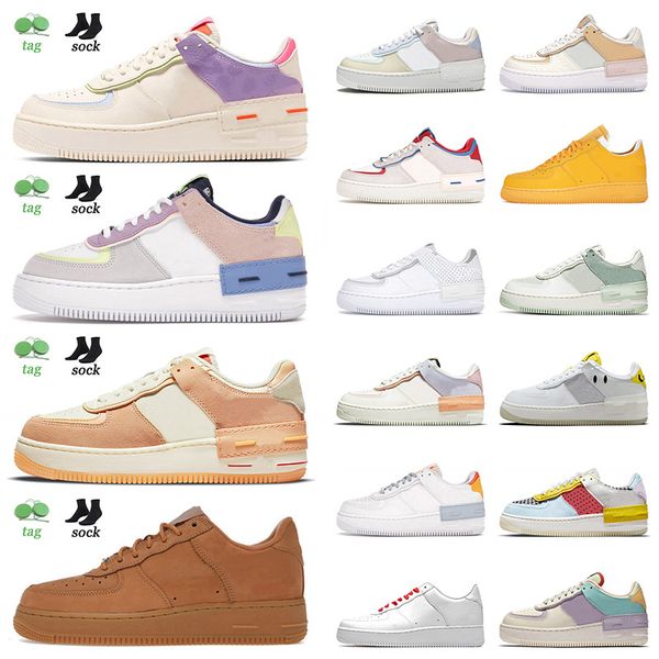 

wholesale 2022 arrival sports flyine shadow one running shoes beige black pale ivory spruce aura skate tennis trainers sneakers 36-45
