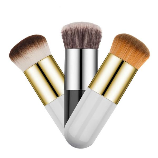 

makeup brushes brush professional chubby portable round head foundation