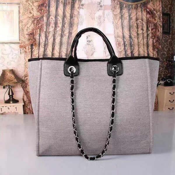 

women bag bolsa canvas chain designer beach bags woman handbag backpack