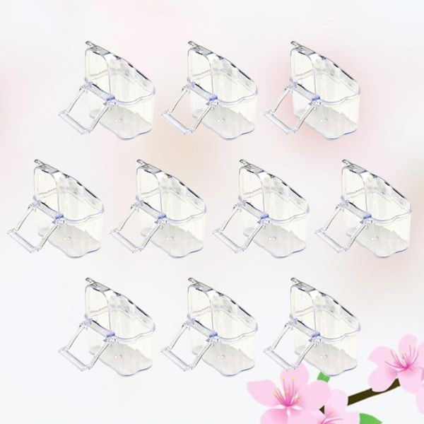 

other bird supplies 10pcs creative feeder pet birds feeding cup spillproof box parrot case cage food contain