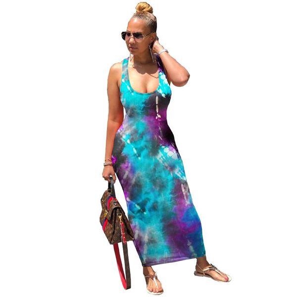 

women's independent station amazon back tie dye dress swimwear, White;black