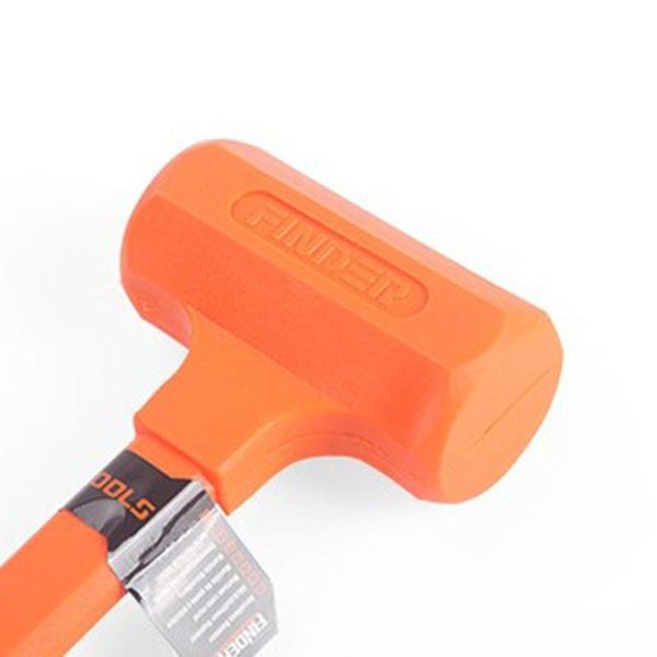 

hand tools 808a rubber mallet hammer fiberglass grip handle head for flooring woodworking ergonomic