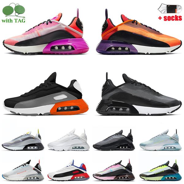 

wholesale max 2090 running shoes mens women 2090s mesh trainers be true triple black white pink magma orange evolution of icons usa