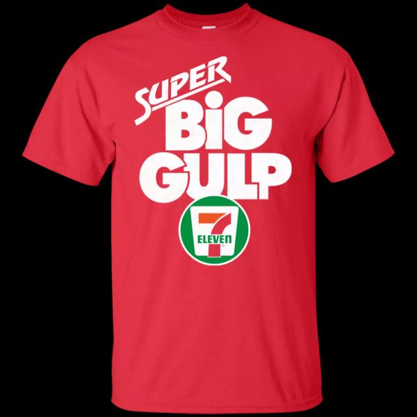 

Big Gulp, Super Big Gulp, 7-Eleven, Slushy, Slurpee, Squishy, T-shirt, White;black